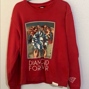 Diamond supply co. Sweatshirt sz M
